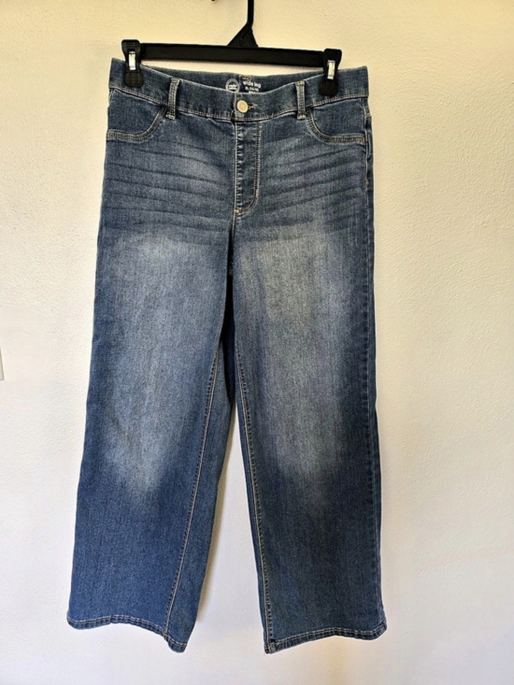 Wonder Nation Girls Fashion Wide Leg Jegging Jeans Girls XL (14-16)